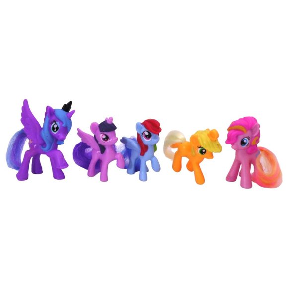 Lot of 17 Mini My Little Pony Toys Figures MLP Hasbro 2000's - Picture 3 of 5